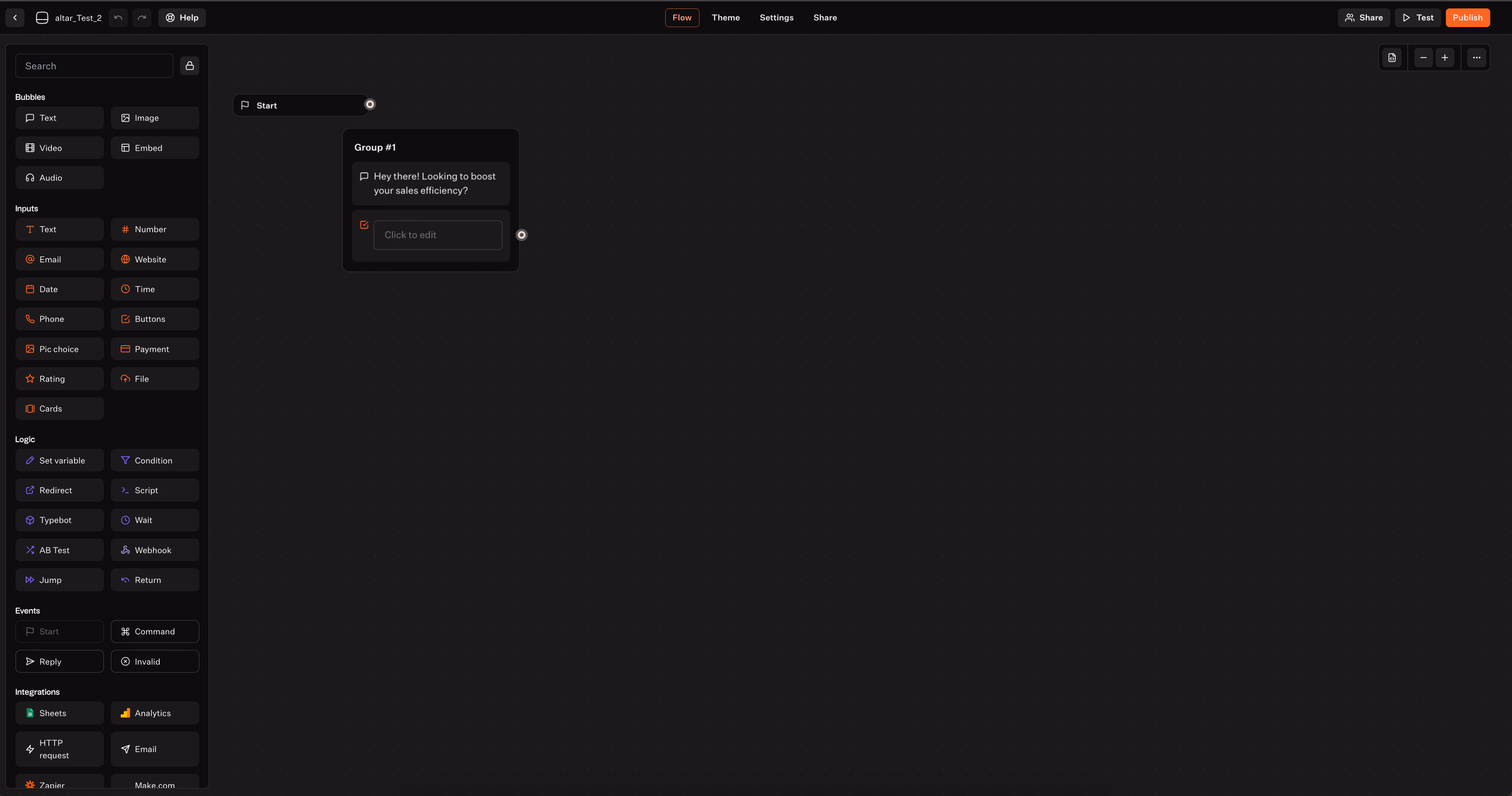 Workflow Builder Ui Design
