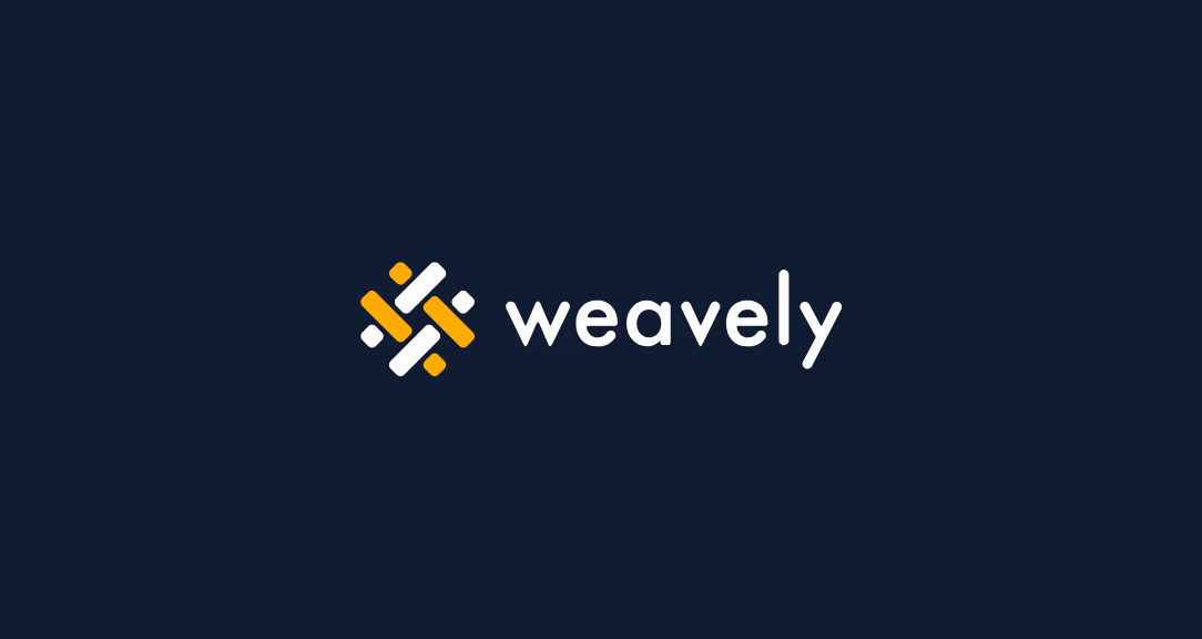 Weavely Logo Dark Background