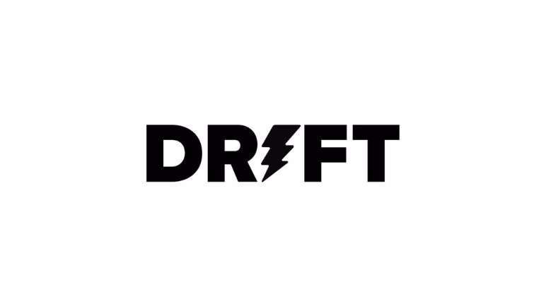 Drift Logo With Lightning Bolt