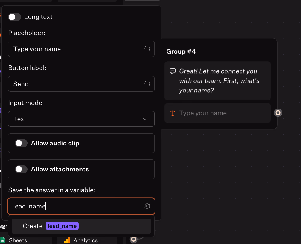 Ui Form Lead Capture