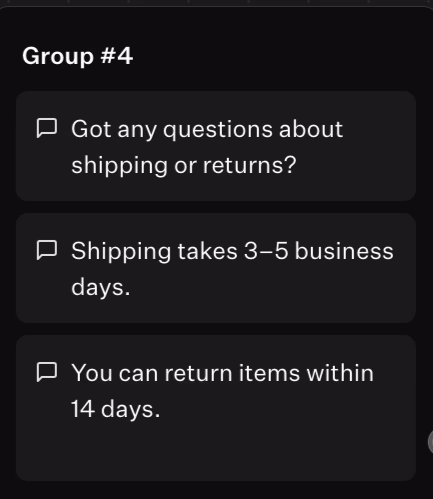 Shipping And Returns Info