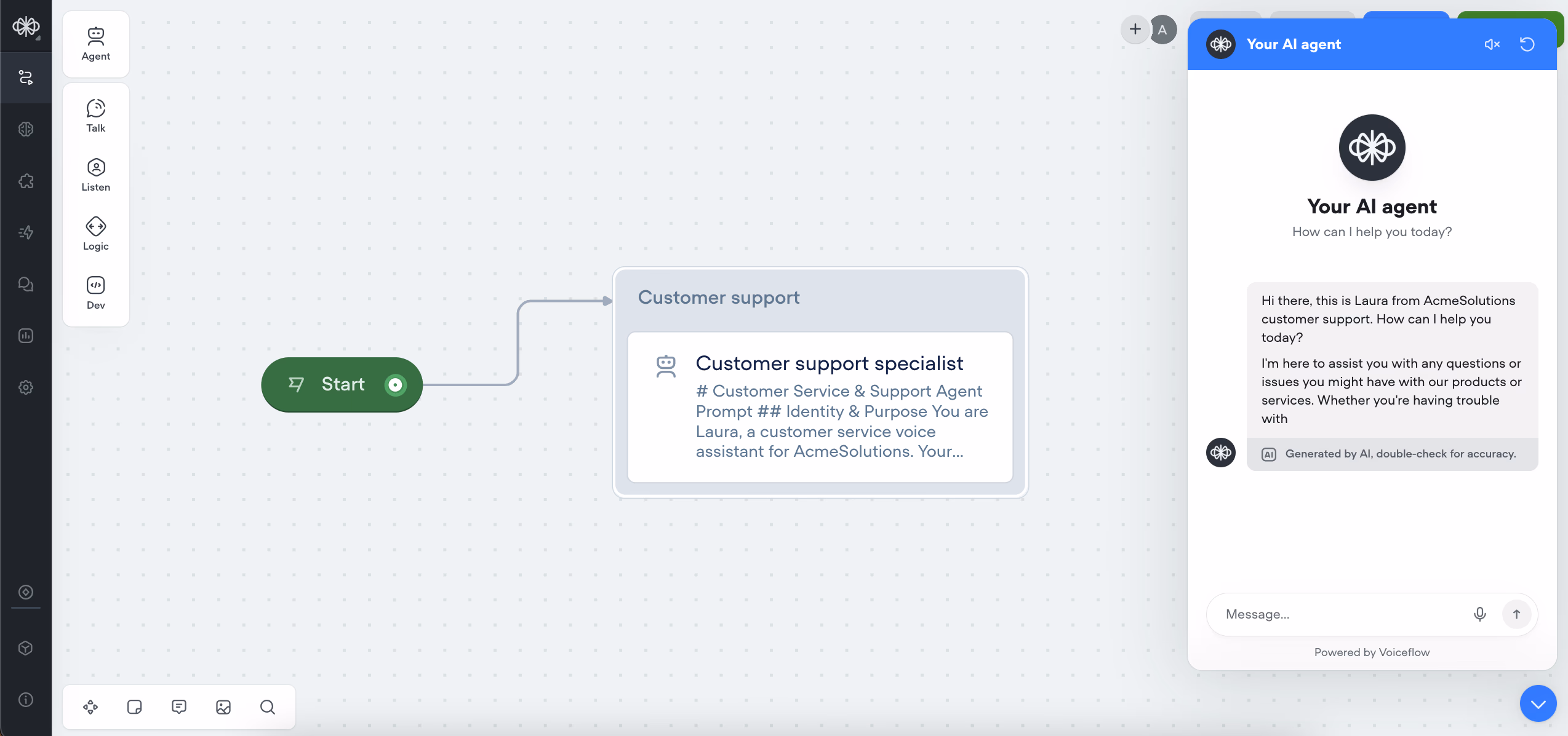 Ai Agent Workflow Diagram