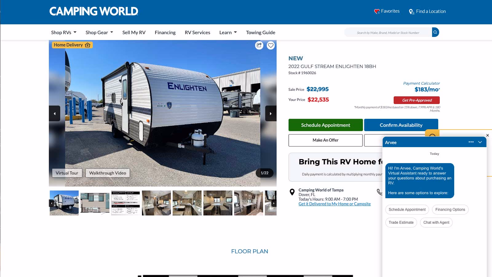 Camping World Rv Sales