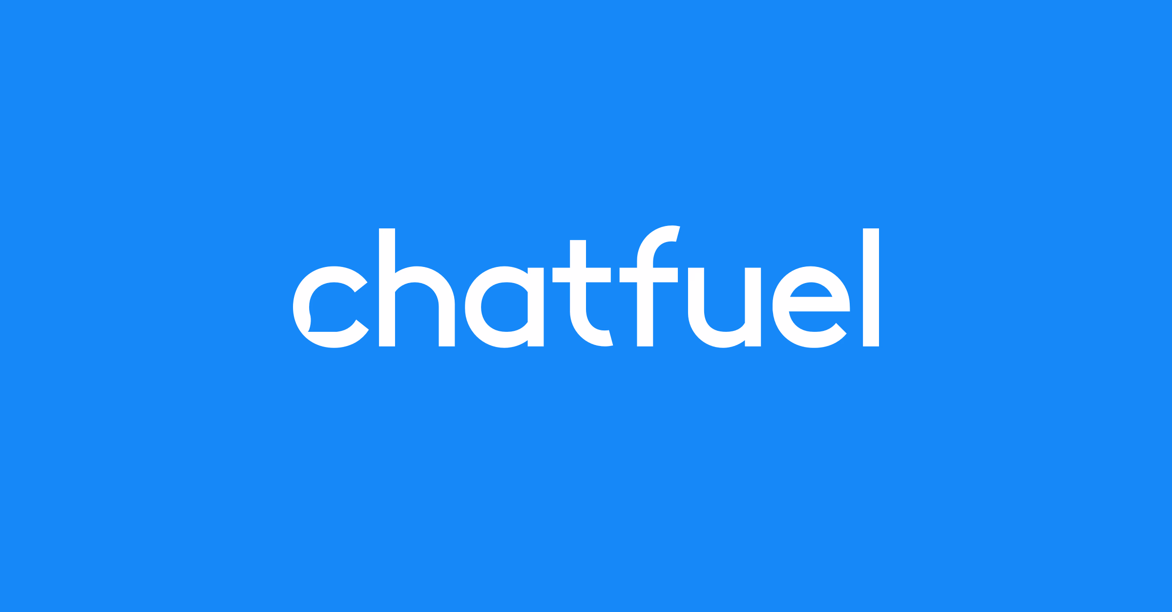 Chatfuel Logo On Blue