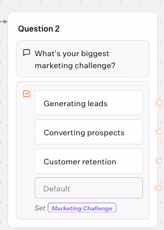 Message Marketing Challenge Question 2