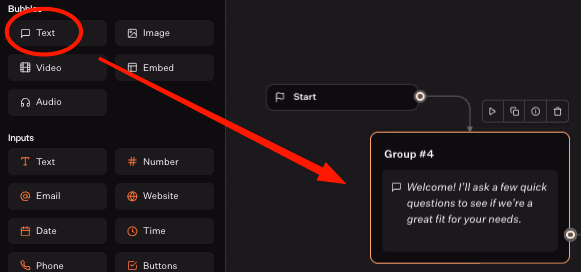 Text Element In Workflow