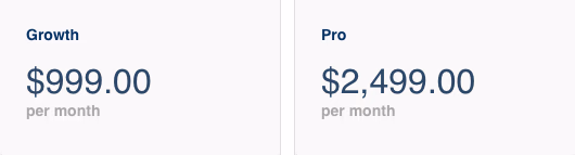 Pricing Growth And Pro