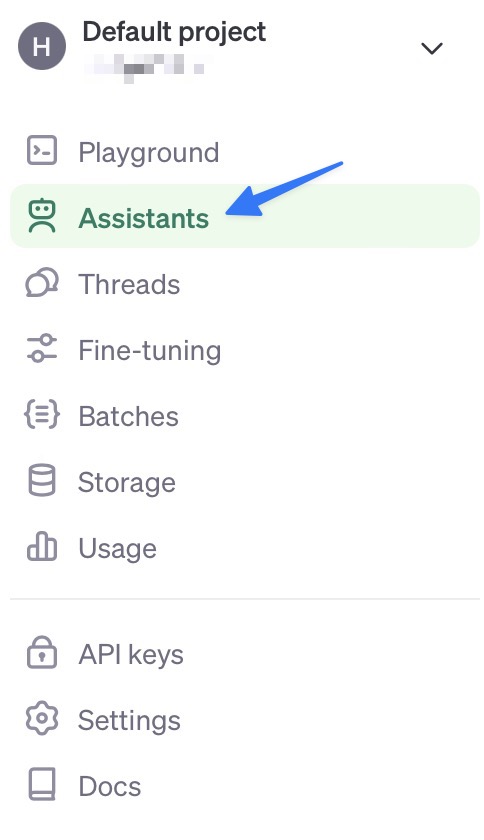 Openai Assistant Tab