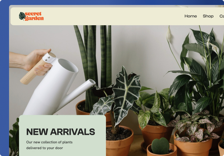 Secret Garden Webflow Template